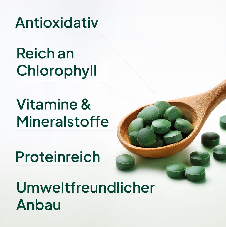 Chlorella 180 Ökologische Tabletten