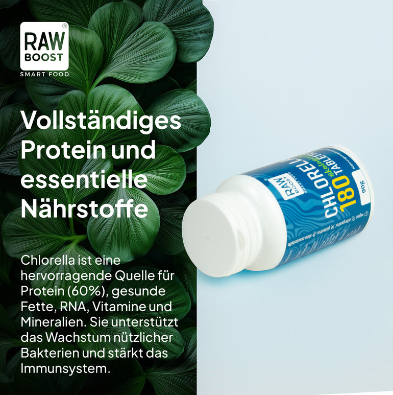 Chlorella 180 Ökologische Tabletten