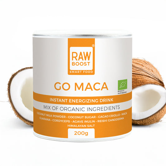 Go Maca, Bio-Pulvermix – Für mehr Energie vor dem Training