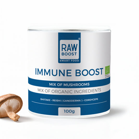 Immune Boost, Pilzmix – gleicht das Immunsystem aus