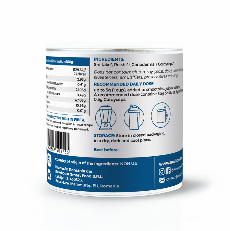 Immune Boost, Pilzmix – gleicht das Immunsystem aus