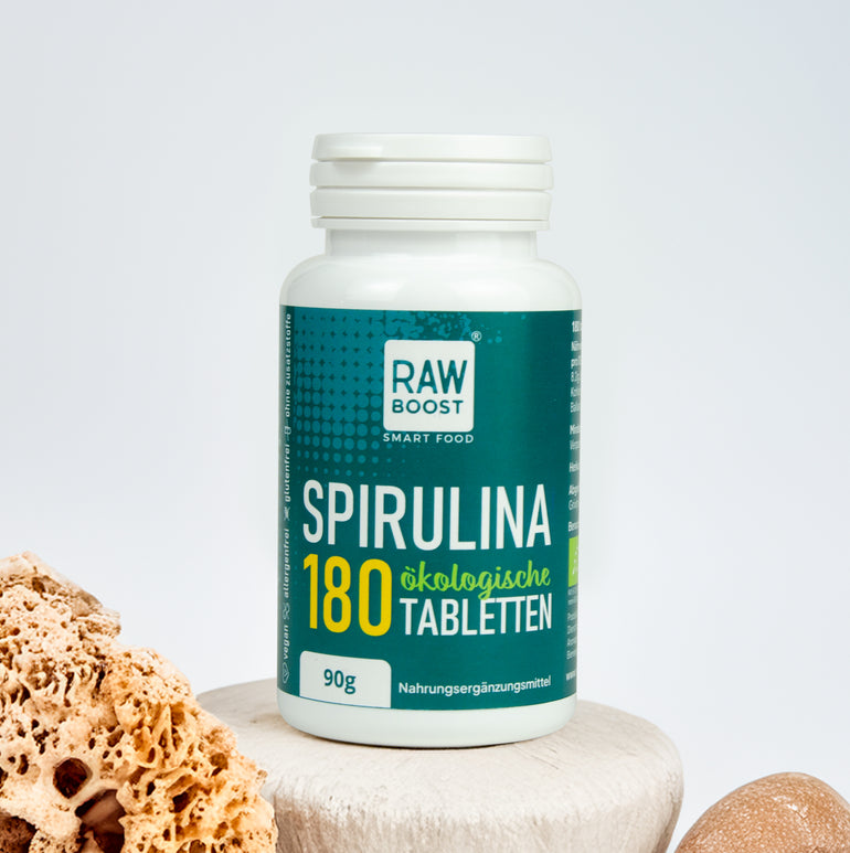 Spirulina 180 Ökologische Tabletten